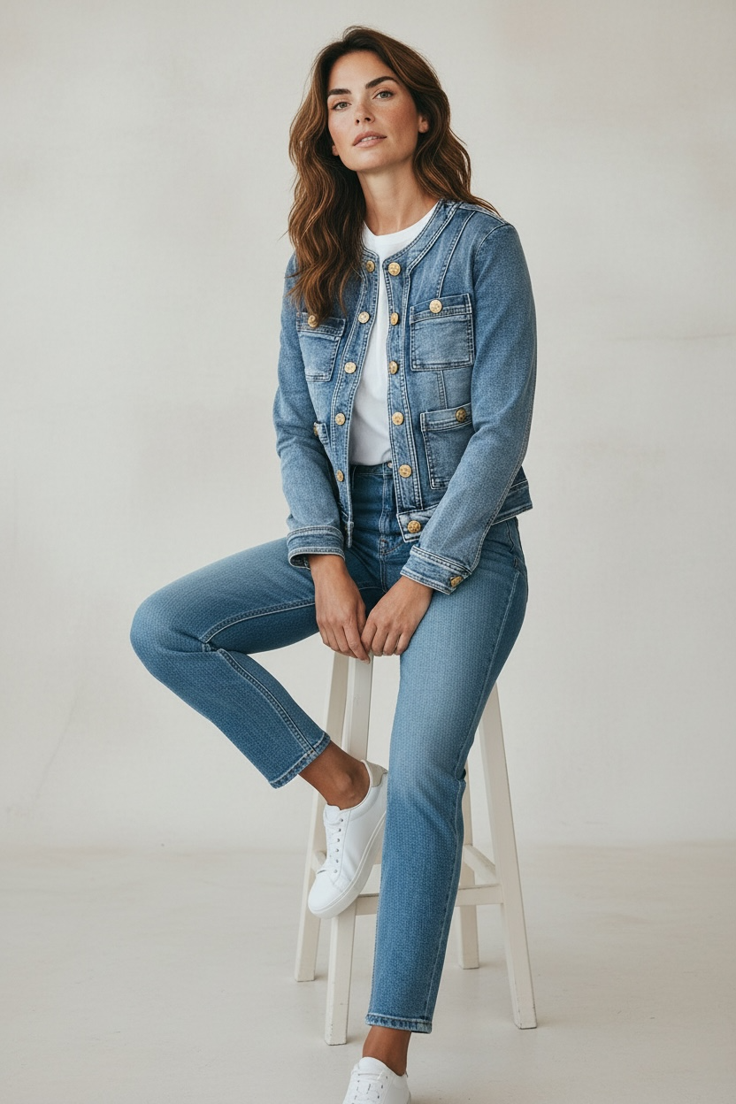 Giubbino Jeans aperto Elisabeth