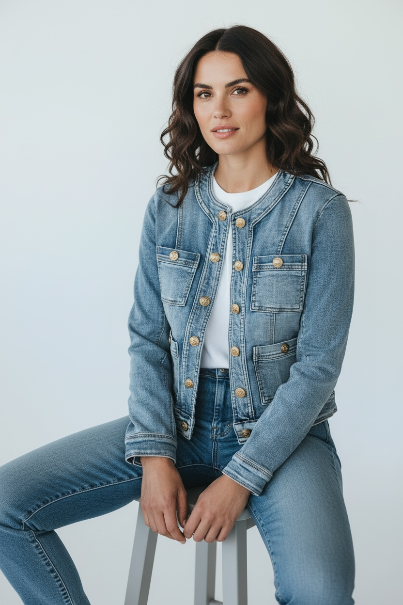 Giubbino Jeans aperto Elisabeth