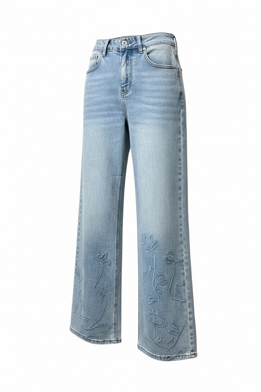 Jeans gamba larga Claudie